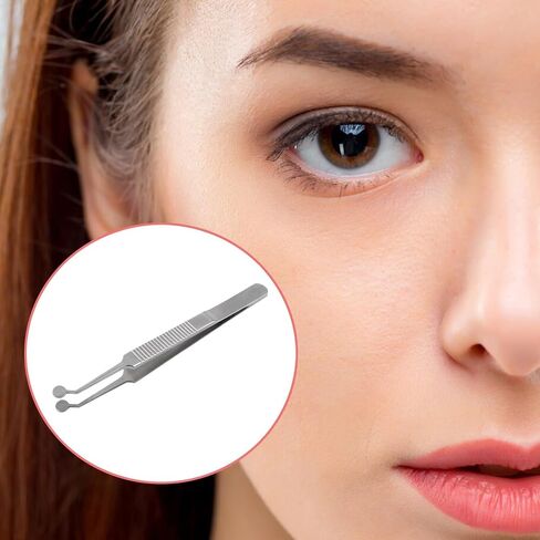Meibomian Gland Expressor ، ملقط مهني ، ملقطات جفون من الفولاذ المقاوم للصدأ ملاقط للعينين الجفاف ， غفن الانسداد أدوات العلاج الطبيعي غير المحظور ، in Saudi Arabia
