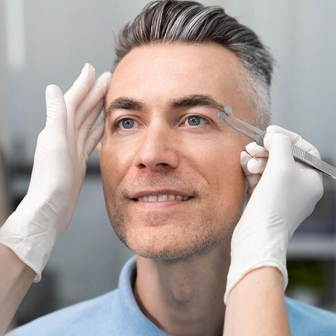 Meibomian Gland Expressor ، ملقط مهني ، ملقطات جفون من الفولاذ المقاوم للصدأ ملاقط للعينين الجفاف ， غفن الانسداد أدوات العلاج الطبيعي غير المحظور ، in Saudi Arabia