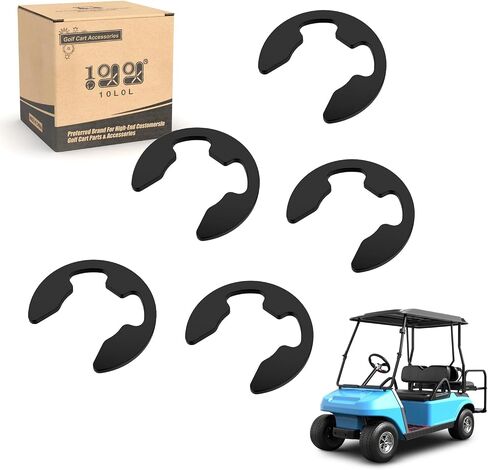 10L0L Golf Cart Brake Cable Retainer Rings Compatible with Club Car 1981- up & EZGO 1977- up G&E Golf Cart Models, OEM# 1011779 12305-G1 in Saudi Arabia