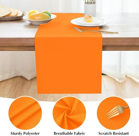 2 حزمة أسود صغير الجدول القصير عداء 12 × 36 بوصة الصلبة العدائين القهوة خزانة الملابس لزينة منزل الحفلة اليومية in Saudi Arabia
