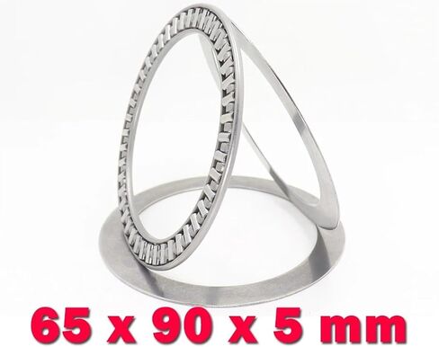 AXK6590 + 2AS Thrust Needle Roller Bearing with Two AS6590 Washers 65 * 90 * 5 mm (5 PCS) AXK1113 889113 NTB6590 in Saudi Arabia