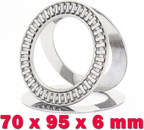 AXK7095 + 2AS THRUST NEDLE BROADING مع اثنين من غسالات AS7095 70 * 95 * 6 مم (5 PCS) AXK7095 889114 NTB7095 in Saudi Arabia
