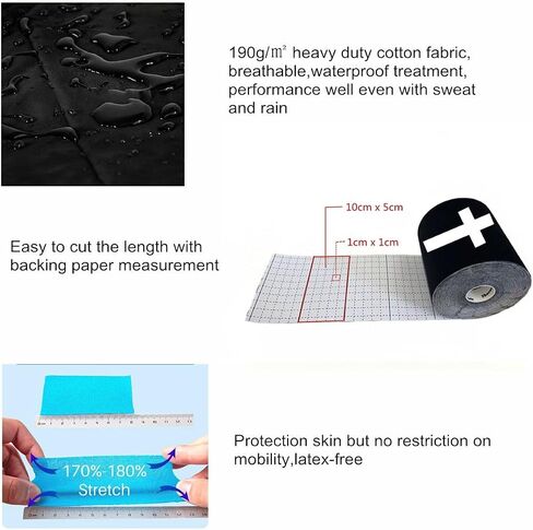 Faith Cross Turf Tape Football - Extra Wide Christian Athletic Turf Tape - Ultra Sticky & Latex Free, Protects from Turf Burn, Waterproof & Flexible (White, 4 inch) in Saudi Arabia
