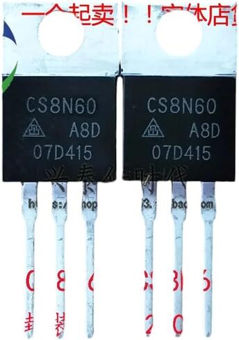 الأصلي الجديد 5pcs/cs8n60 CS8N60A8D 8A/600V 2025 عالية للمكون الإلكتروني الموثوق والدقة والاستقرار in Saudi Arabia