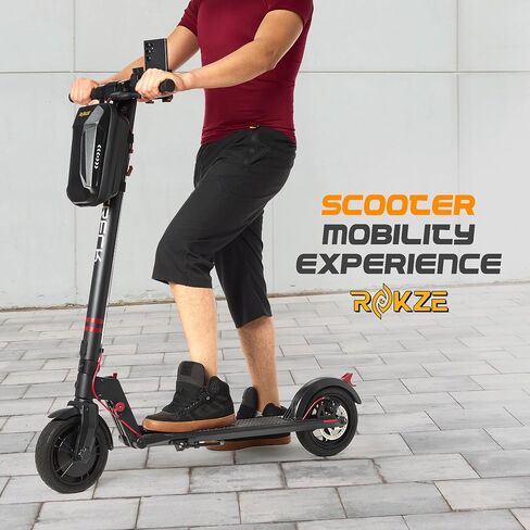 E-Scooter Kit: 3L Waterproof EVA Hard Shell Storage Bag, Scooter Phone Holder & 90" Scooter Strap - Essential Electric Scooter Accessory for Adult Urban Commuters in Saudi Arabia