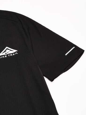 Nike Men's Dri Fit Trail Crew Neck T-Shirt L Black in Saudi Arabia