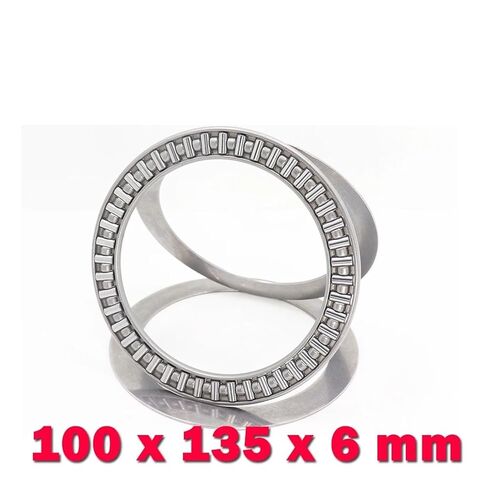 AXK100135 + 2AS Thrust Needle Roller Bearing with Two AS100135 Washers 100 * 135 * 6 mm (1 PC) AXK1120 889120 NTB100135 in Kuwait