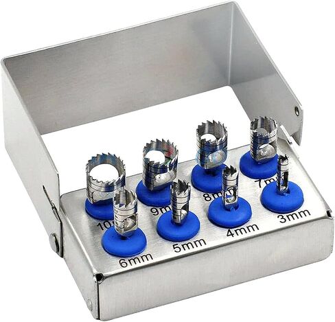 8 Pcs Dental Trephine Drills Kit for DN-2243 in Saudi Arabia