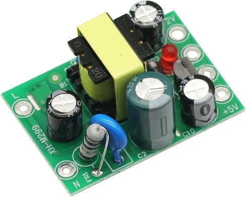 2PCS AC-DC وحدة تبديل وحدة تمويل وحدة تحويل وحدة محول AC-DC AC-DC الإخراج AC 110V-220V إلى DC 5V 12V in Saudi Arabia