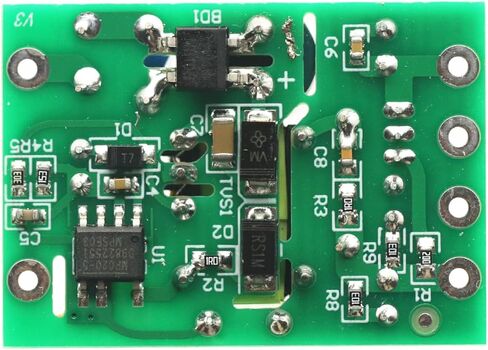 2PCS AC-DC وحدة تبديل وحدة تمويل وحدة تحويل وحدة محول AC-DC AC-DC الإخراج AC 110V-220V إلى DC 5V 12V in Saudi Arabia
