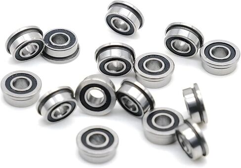 F684-2RS 4x9x4mm Miniature Flanged F684rs Ball Bearings Lf-940dd 10Pcs in Saudi Arabia