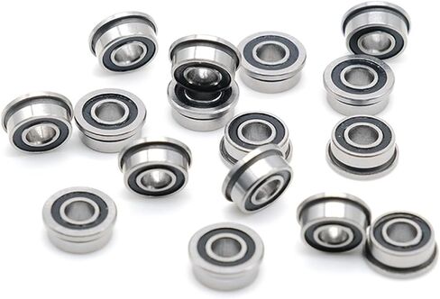 F684-2RS 4x9x4mm Miniature Flanged F684rs Ball Bearings Lf-940dd 10Pcs in Saudi Arabia
