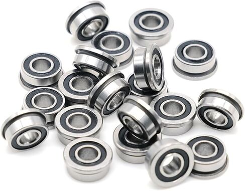 F684-2RS 4x9x4mm Miniature Flanged F684rs Ball Bearings Lf-940dd 10Pcs in Saudi Arabia