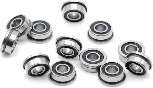 F684-2RS 4x9x4mm Miniature Flanged F684rs Ball Bearings Lf-940dd 10Pcs in Saudi Arabia