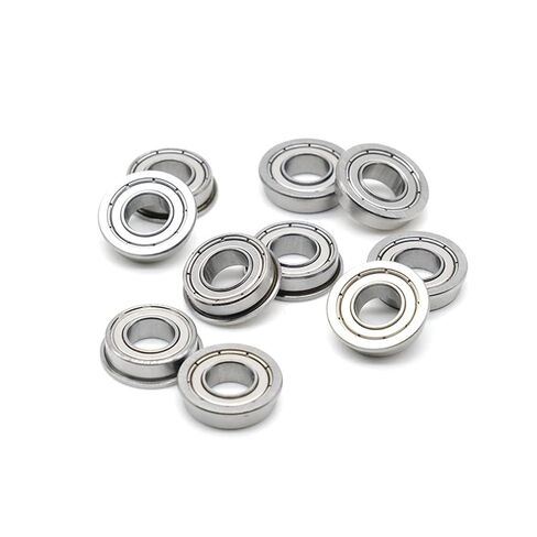 MF148ZZ 8x14x4mm Miniature Flanged MF148 Z ZZ Ball Bearings 10Pcs in Kuwait