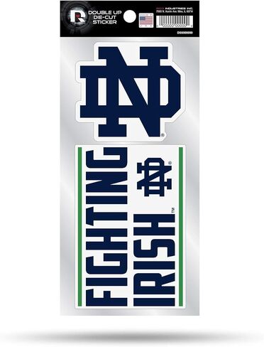 Rico Industries NCAA للجنسين-الكبار المزدوج UP Die Cut Cut 2 قطعة. in Saudi Arabia