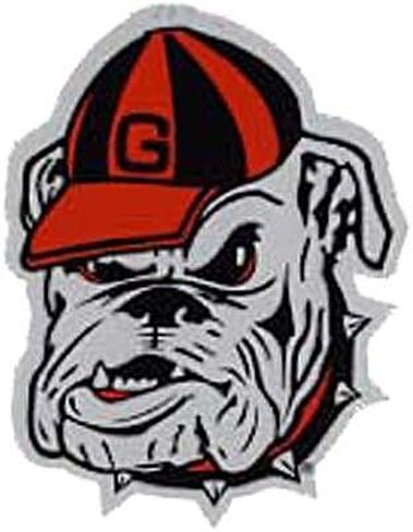 Craftique UGA Reflective Bulldogs Decal in Saudi Arabia