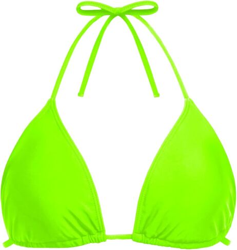 Tempt Me Women مثلث بيكيني أعلى سلسلة لباس سباحة أعلى الرسن ملابس السباحة الأعلى in Kuwait