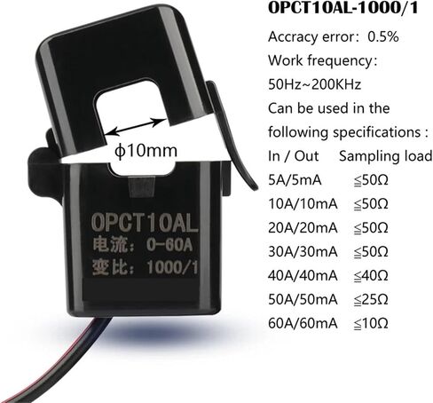 تقسيم CORE الحالي المحول OPCT10AL 1000/1 2000/1 3000/1 OPCT16AL 4000/1 5000/1 CT 5A 10A 20A 30A 50A 100A 150A (Blue) in Saudi Arabia