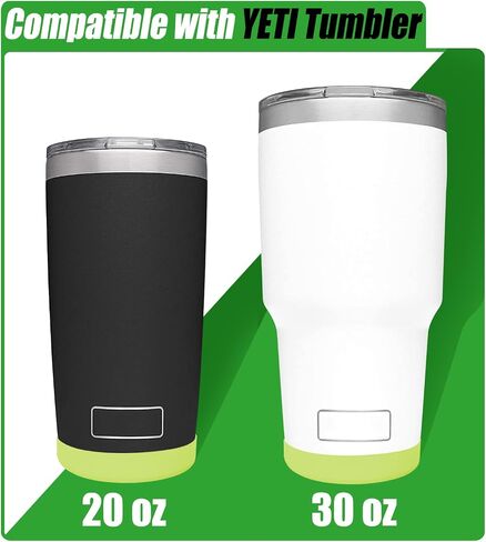 Silicone Boot Sleeve for YETI Tumbler 30 oz 20 oz - Bottom Protection and Less Noise for Yeti Accessories Cup Coffee Mug 20 oz 30 oz - Dishwasher Safe in Kuwait