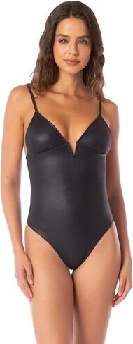 Maaji womens Parady One Piece V Wire Signature Cut V Wire One Piece in Kuwait