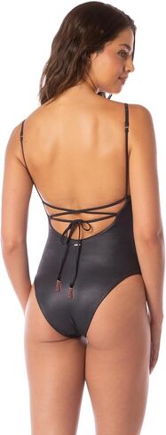 Maaji womens Parady One Piece V Wire Signature Cut V Wire One Piece in Kuwait