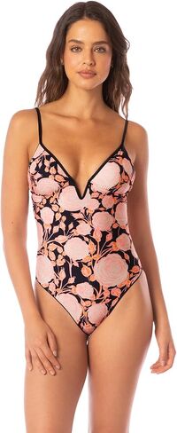 Maaji womens Parady One Piece V Wire Signature Cut V Wire One Piece in Kuwait