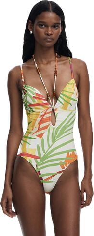Desigual Women's Swim_belice Tropi One P in Saudi Arabia