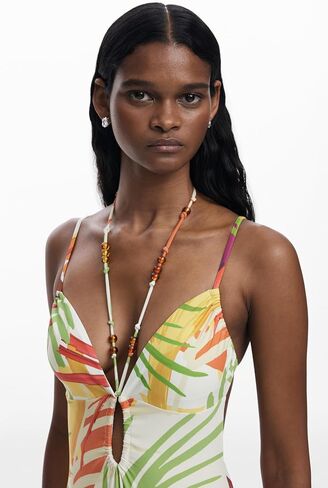 Desigual Women's Swim_belice Tropi One P in Saudi Arabia