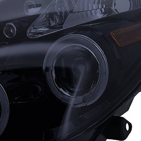 المواصفات Tuning Black Halo Projector LED مصابيح الأمامية الأمامية متوافقة مع 2006-2008 Toyota Yaris Hatchback ، ANDELL LISE-PALE RESIDERSBLY ASSEMBLY in Kuwait