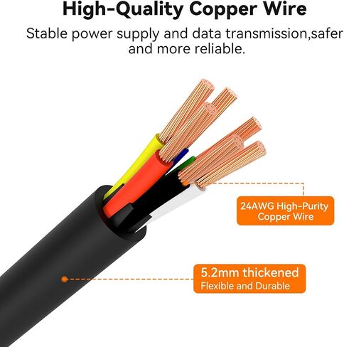 6 دبوس AMS تمديد كابل 1.5m (59 بوصة) ، 24AWG سلك التمديد النحاسي/الحبل ، كابل ناقل ، اتصال محور AMS لمختبر الخيزران X1 ، X1C ، X1 الكربون ، P1 ، P1P ، P1S 3D الطابعة in Saudi Arabia