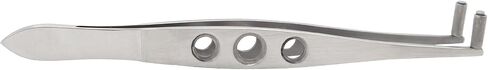 StellMacher Meibomian Gland Expressor Tool – Stainless Steel Eyelid Massage Tweezers for Dry Eyes, Stye & Chalazion Treatment – Multiple Tip Options (Roller Tip) in Kuwait