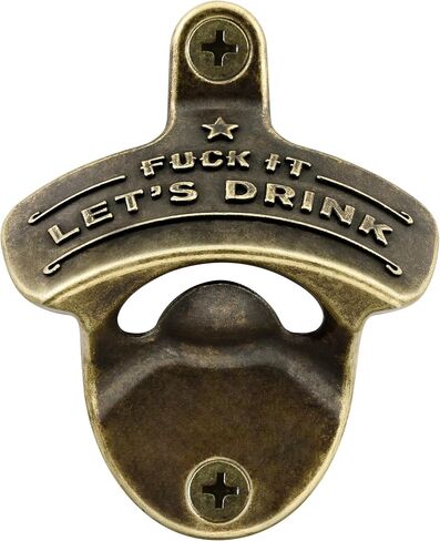 Funny Bottle Opener Wall Mounted, Black Wall Mount Beer Opener Rustproof for Table Post in Kuwait