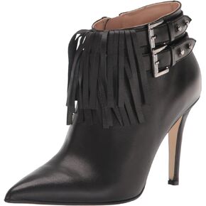 Women's Jazzy Fringe Bootie Nappa Leather Ankle Boot