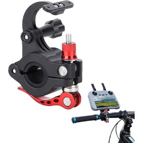 حامل دراجة جبل لجهاز تحكم DJI RC Pro مشبك دراجة حامل مقود الدراجة متوافق مع DJI Mavic 3/Air 2S جهاز التحكم عن بعد بدون طيار وملحقات كاميرات الحركة
