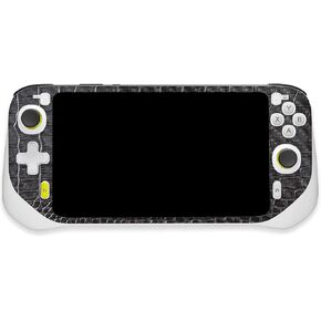 MightySkins Carbon Fiber Skin Compatible with Logitech G Cloud Gaming Handheld - Black Gator Skin | Protective, Durable Textured Carbon Fiber Finish | Easy to Apply | Made in The USA