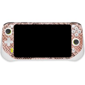 MightySkins Glossy Glitter Skin Compatible with Logitech G Cloud Gaming Handheld - Rattler Back | Protective, Durable High-Gloss Glitter Finish | Easy to Apply | Made in The USA