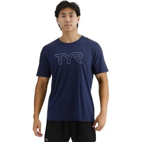 TYR USSTMC3A401XXL Unisex S/S Tee Navy XXL