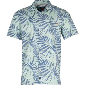 Salt Life Men's Jungle Vibes Woven Short Sleeve Tee