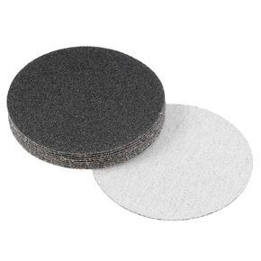 uxcell 3 Inch Wet Dry Sanding Discs 150 Grit Hook and Loop Sandpaper Electrostatic Sand Planting Silicon Carbide 10pcs