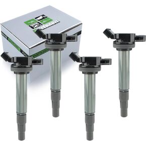 UF596 Ignition Coil Pack Set of 4 Fit for Toyota Corolla Matrix Prius C-HR for Scion IM XD for Pontiac Vibe for Lexus CT200H 209-2016
