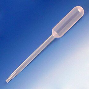 Globe Scientific 138090-250 LDPE General Purpose Transfer Pipet, Non-Sterile, Large Opening, 137mm Length, 8.5mL Capacity (Box of 250)