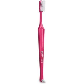 Paro S27L Toothbrush | Small Brush Head Toothbrush with Soft Bristles and Exchangeable Interdental Space F | 3 Rows 27 Tufts for Thorough Cleaning and Gum Care | 3 Pack
