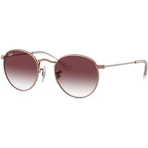 Ray-Ban Junior Kids' Round RJ9547S Round Sunglasses for Men for Women + BUNDLE With Designer iWear Eyewear Kt