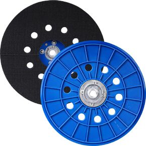 2pcs 9 Inch Drywall Sander Hook and Loop Pad,Professional Grade Sanding Tool,10 Holes for Efficient Dust Extraction,210mm Backup Pad with 14mm Thread
