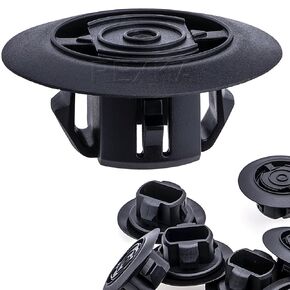 Rexka 5pcs Rocker Molding Retainer Clips Nut 90467-22014 for Toyota Avalon, Camry, Corolla, Prius, Prius AWD-e, Prius Prime, ES250, ES300h, ES350
