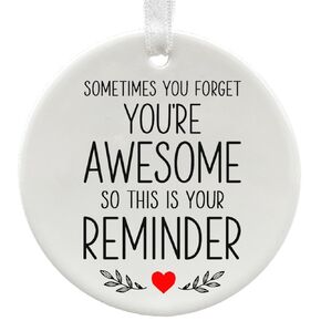 Coworker Gifts for Women, Birthday, Christmas, Thanksgiving Gifts for Chaos Coordinator, Friend, Appreciation, Inspiration Gifts, Friendship, Decorations Ceramic Ornaments