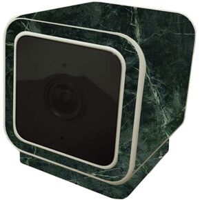 غلاف MightySkins متوافق مع Wyze Cam V3 - رخام أخضر | غطاء ملتف واقٍ ومتين وفريد ​​من نوعه من الفينيل | سهل التطبيق والإزالة وتغيير الأنماط | صنع في الولايات المتحدة الأمريكية