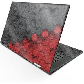 غلاف لامع لامع من MightySkins متوافق مع HP Envy x360 مقاس 15 بوصة (2022) - سداسي ذو لونين | لمسة نهائية لامعة واقية ومتينة شديدة اللمعان | سهلة التطبيق والإزالة وتغيير الأنماط | صنع في الولايات المتحدة الأمريكية