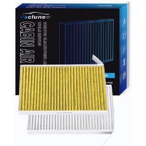 Cabin Air Filter 2 Pack with Activated Carbon, 5-Layer Filtration Replacement for CF12774 Compatible forTesla Model 3 (2016-2023) and Mode Y (2020-2021) - 1107681-00-A/B in Saudi Arabia